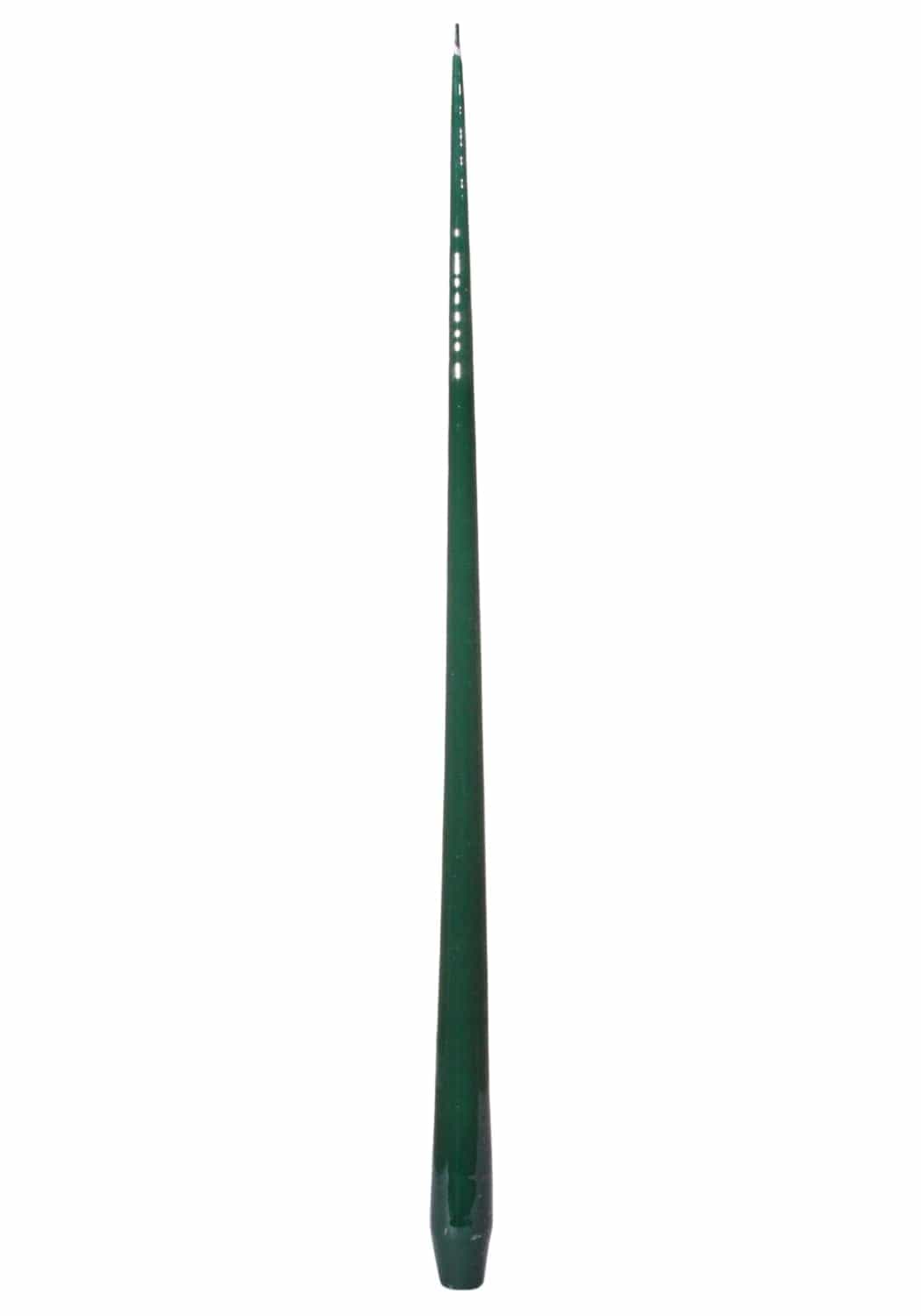 Aurora Tall Slender Taper Candles - Green - Casa by Josephine Jenno
