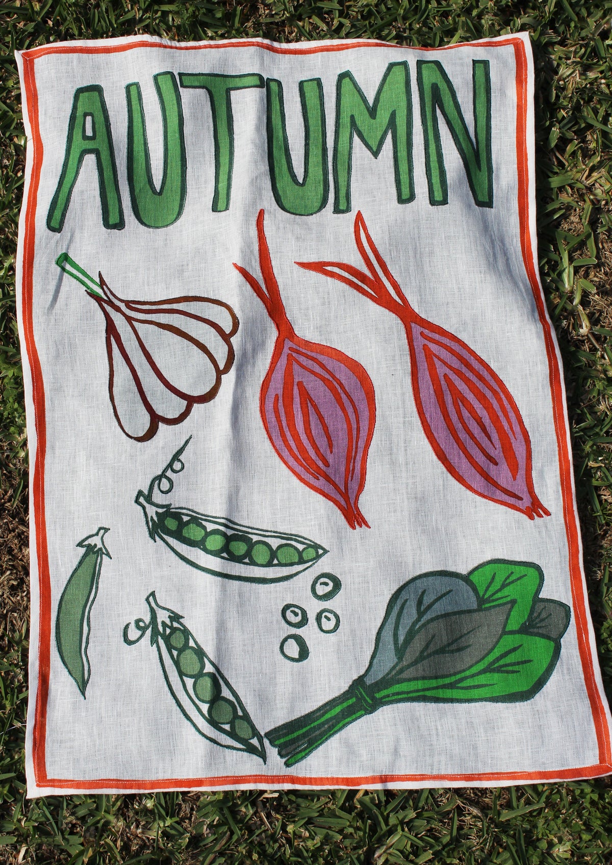 Autumn Tea Towel