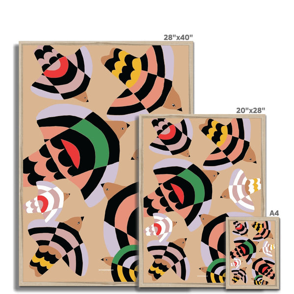 Summer Flock Children's Print