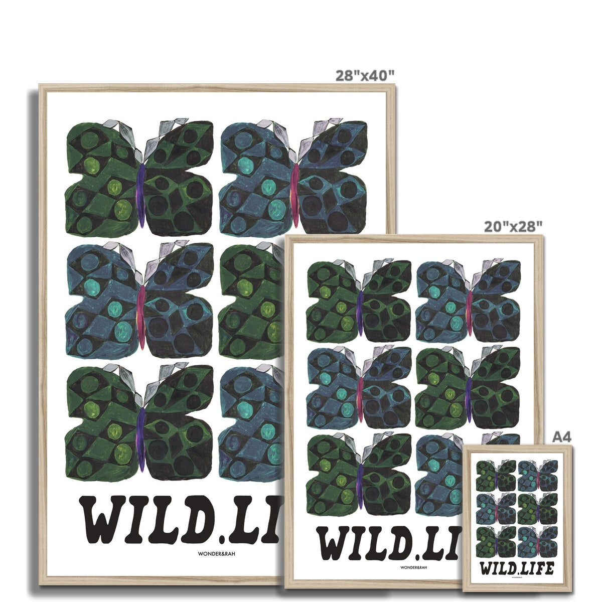 Wild Life Butterfly Print