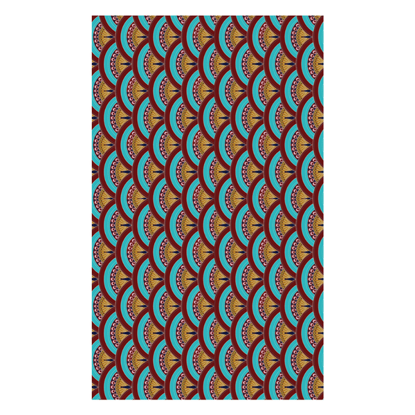 Matthew Williamson Cotton Tablecloth Peacock Feather- Style 02