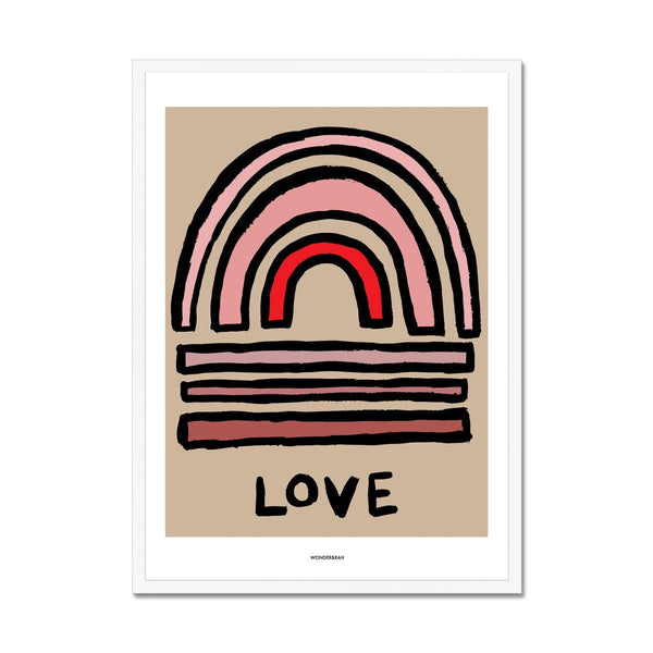 Love Abstract Print
