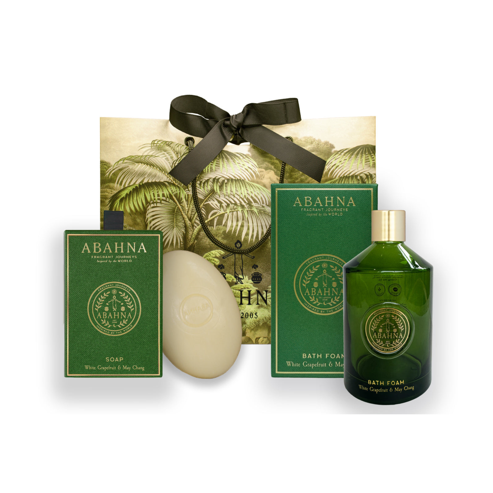Bath Foam & Soap Set - White Grapefruit & May Chang