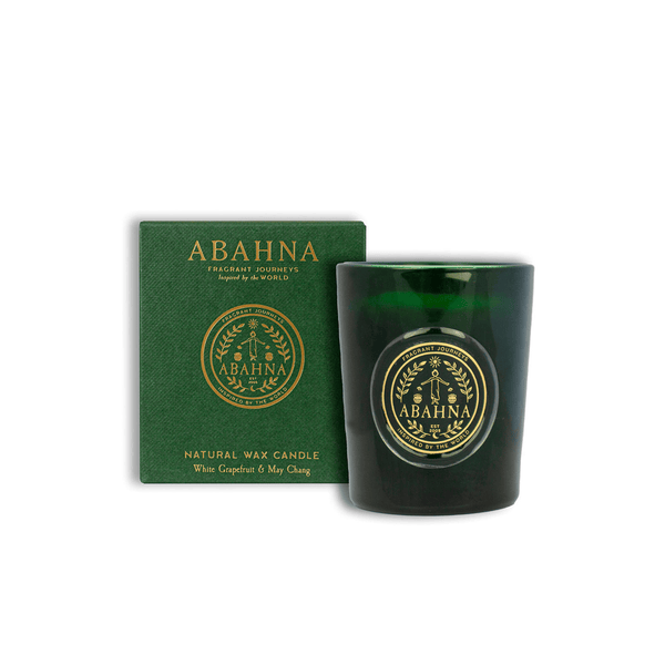 Natural wax votive candle - White Grapefruit & May Chang