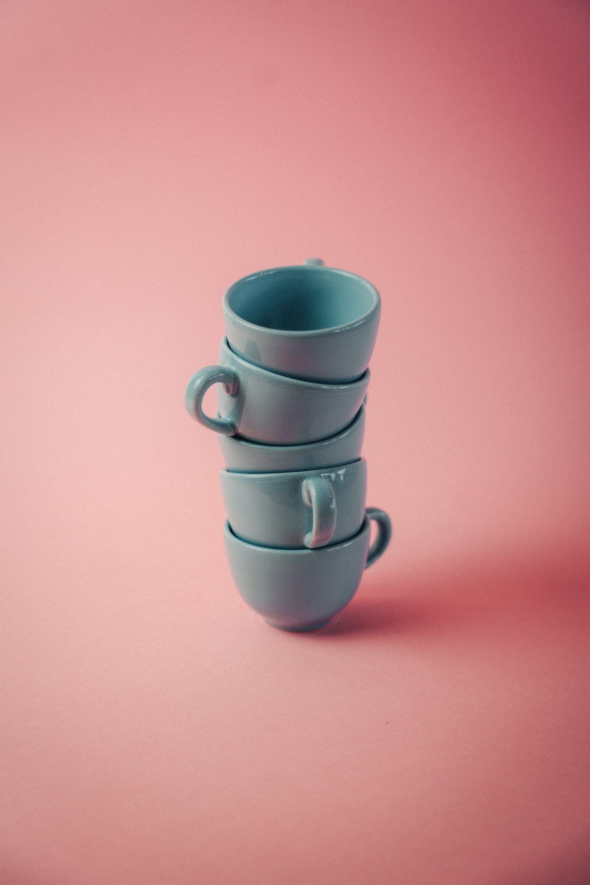 Baby Blue Espresso Cups