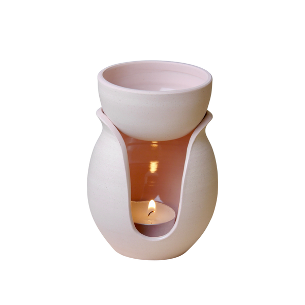 Ceramic Oil Burner, Blush