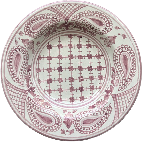 Bandana Pink Plate 25cm