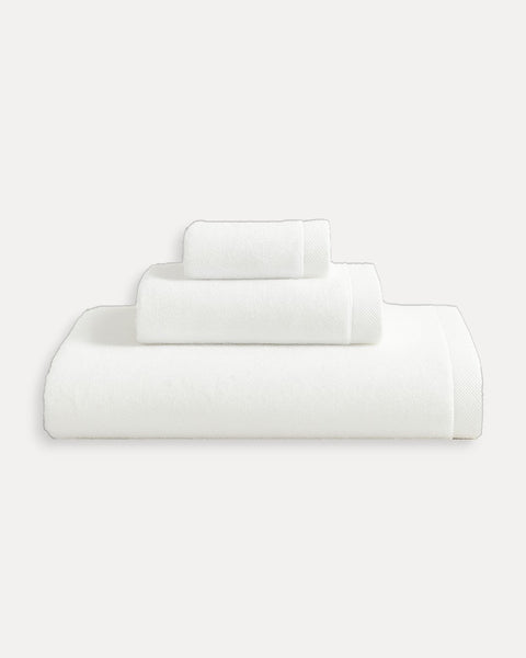 White Premium Cotton Bath Towel