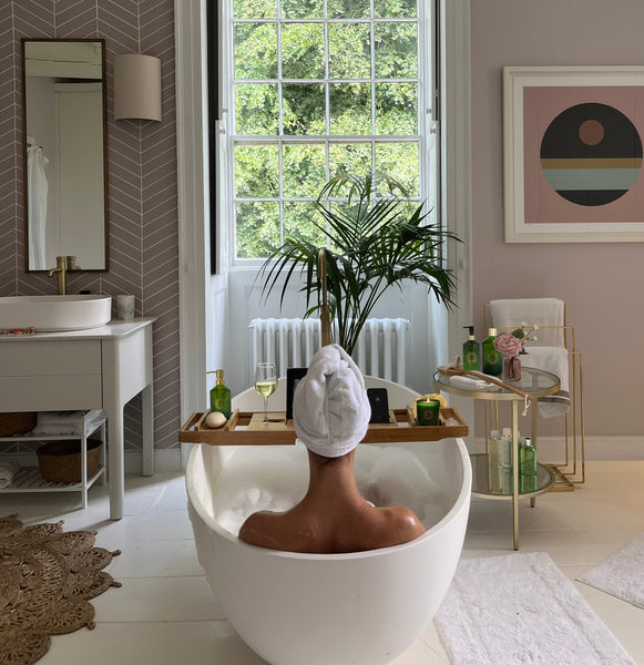 Bamboo Bathtub Caddy