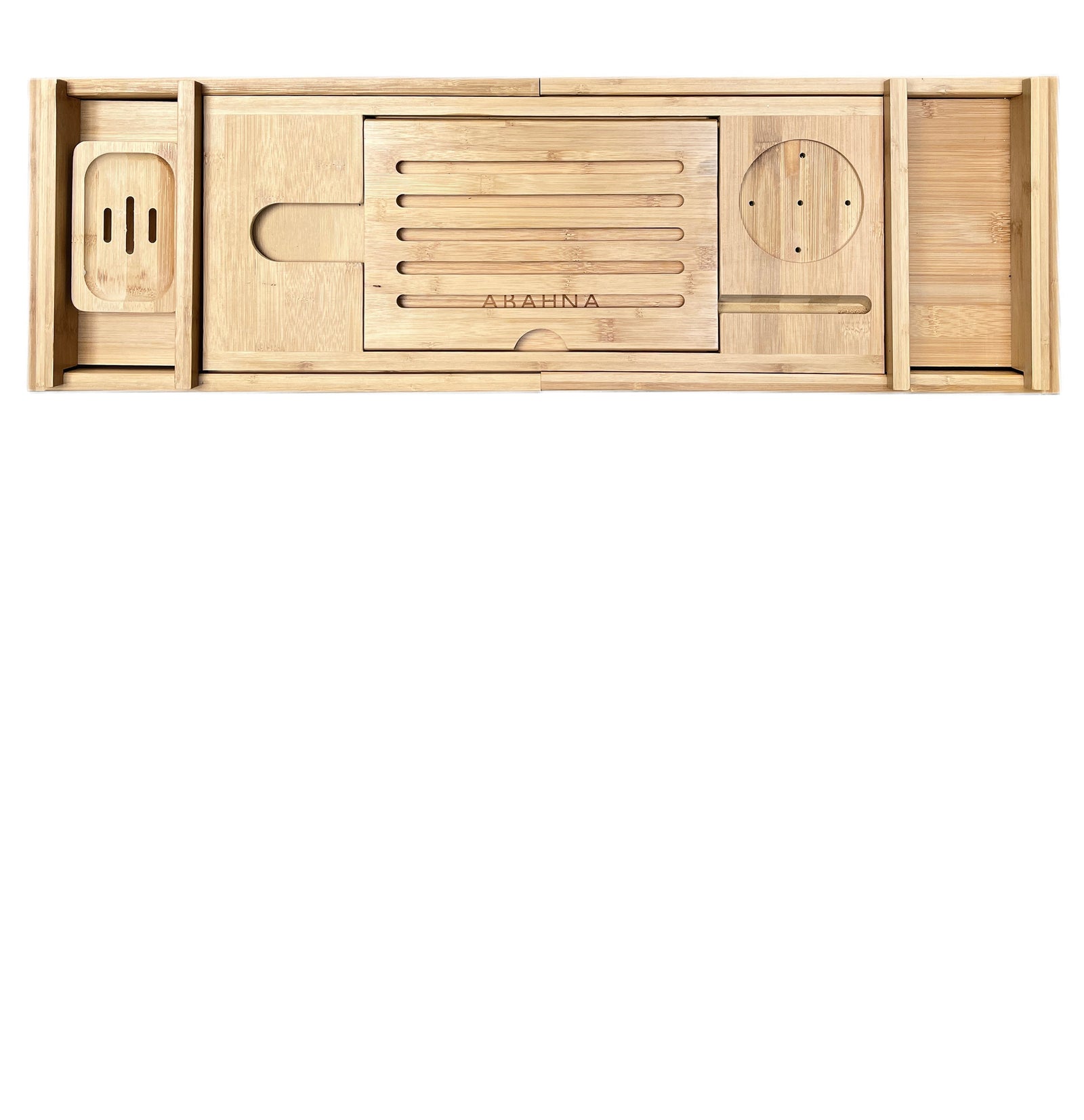 Bamboo Bathtub Caddy