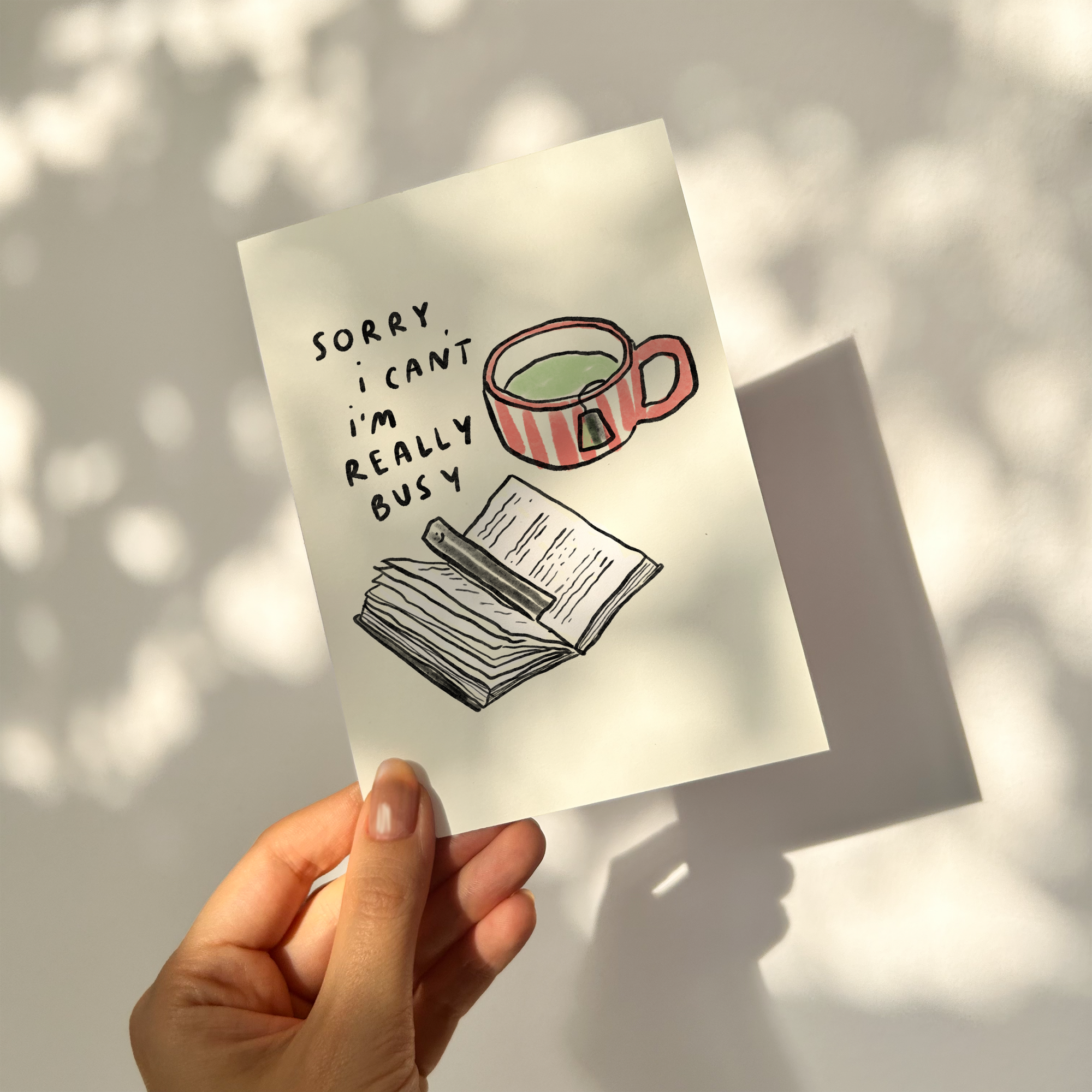 Sorry I'm Really Busy - Reading Print