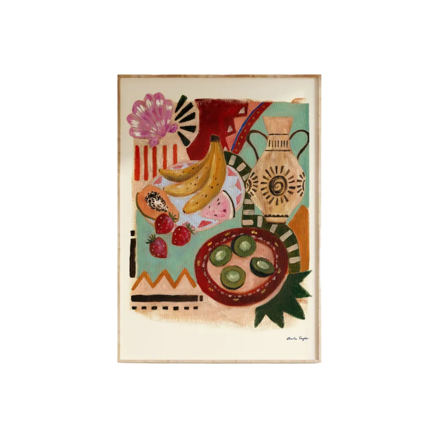 'Beach Eats' Print