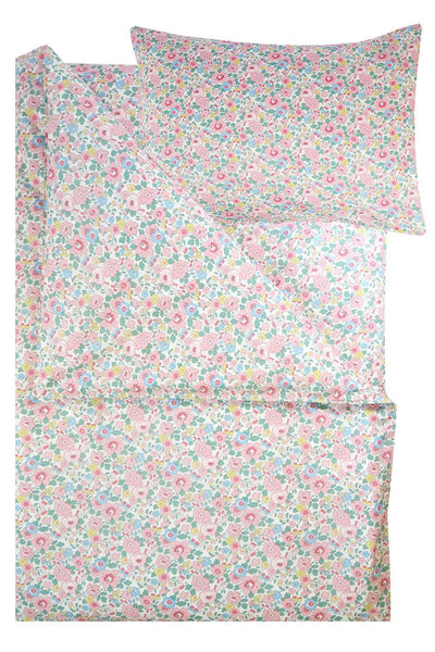 Duvet Set made with Liberty Fabric BETSY CANDY FLOSS - Coco & Wolf