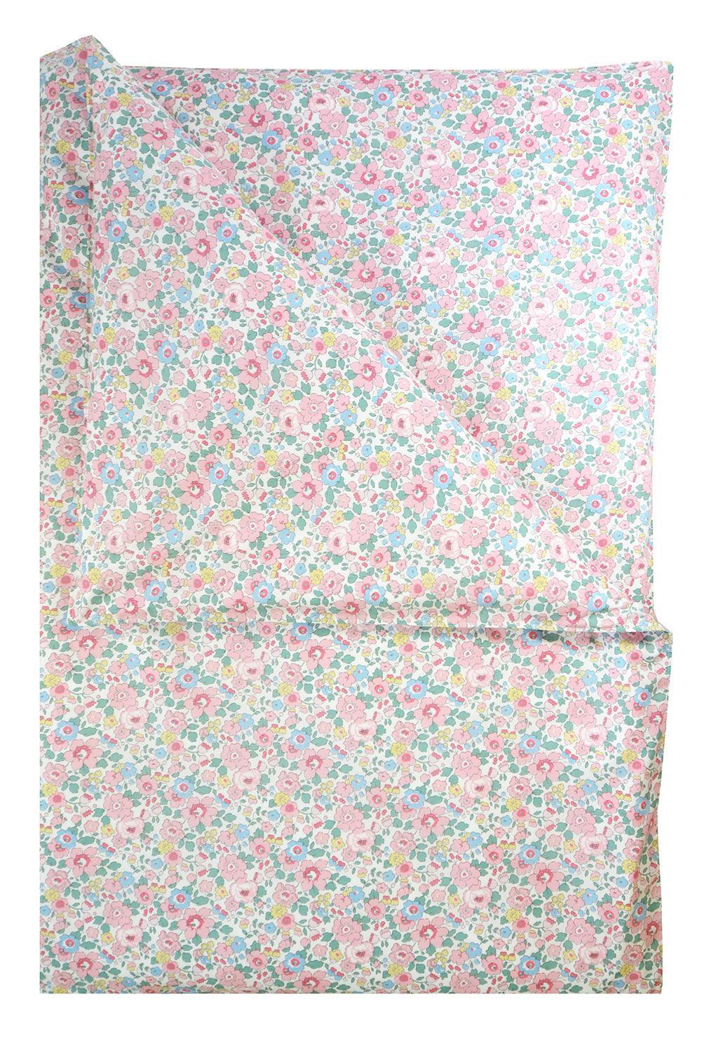 Duvet Set made with Liberty Fabric BETSY CANDY FLOSS - Coco & Wolf