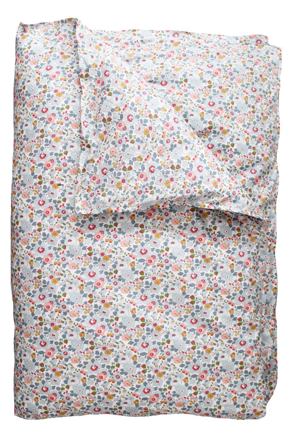 Duvet Set made with Liberty Fabric BETSY GREY - Coco & Wolf
