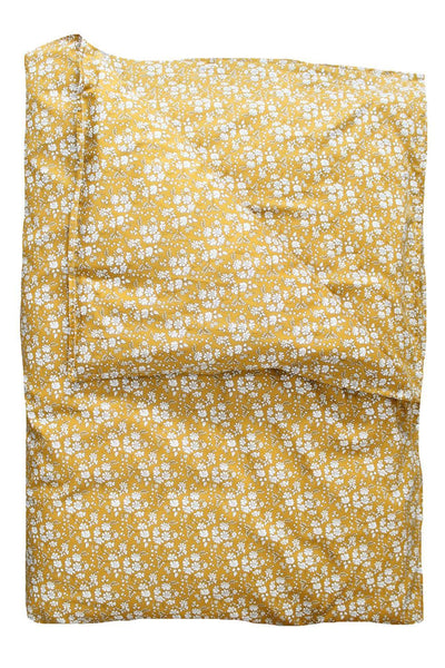 Duvet Set Made With Liberty Fabric Capel Mustard