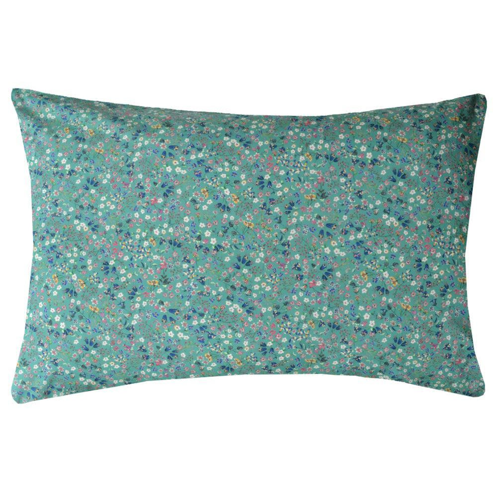 Duvet Set made with Liberty Fabric DONNA LEIGH GREEN - Coco & Wolf