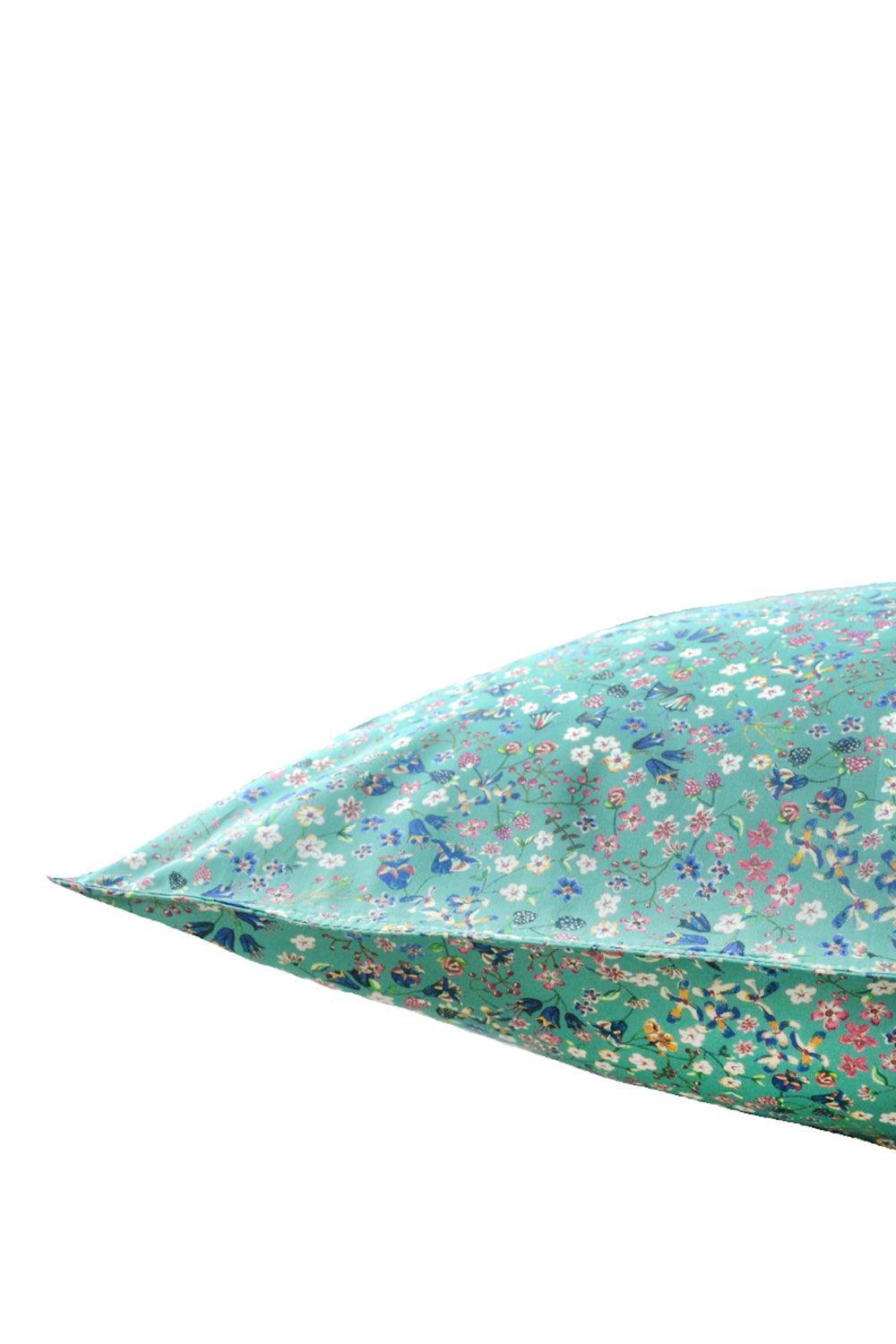 Duvet Set made with Liberty Fabric DONNA LEIGH GREEN - Coco & Wolf