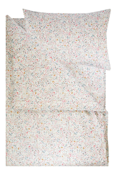 Duvet Set made with Liberty Fabric DONNA LEIGH DUCK EGG - Coco & Wolf