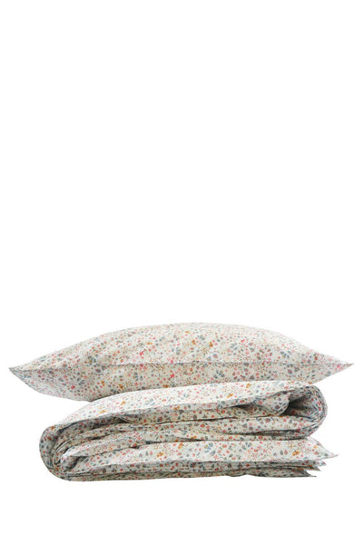 Duvet Set made with Liberty Fabric DONNA LEIGH DUCK EGG - Coco & Wolf