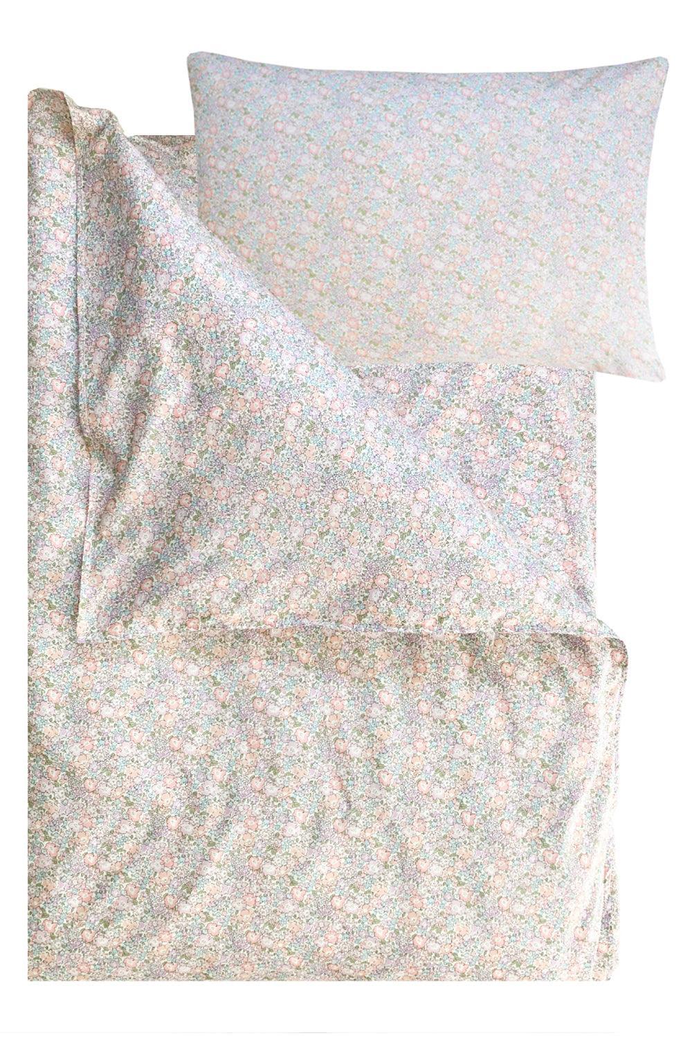 Duvet Set made with Liberty Fabric MICHELLE LILAC - Coco & Wolf