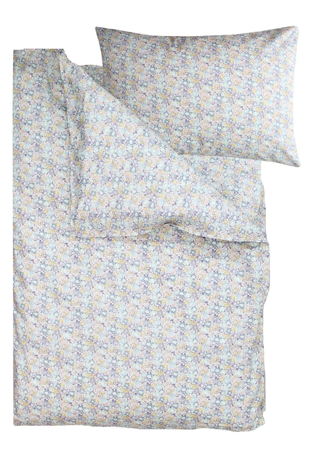 Duvet Set made with Liberty Fabric MICHELLE SEA GREEN - Coco & Wolf