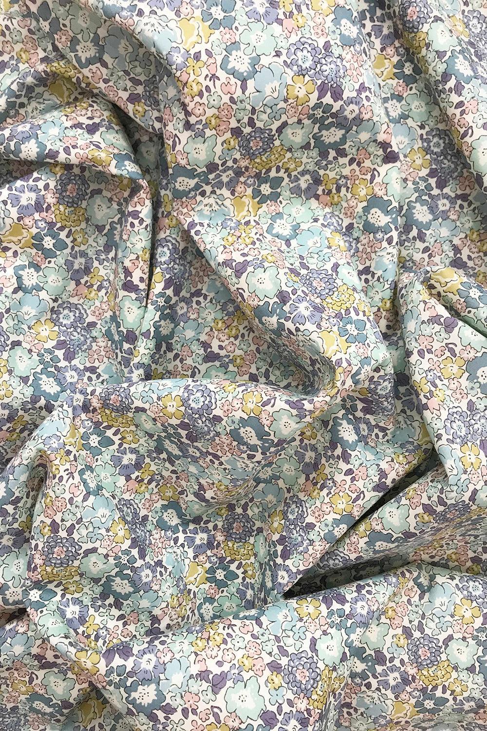 Duvet Set made with Liberty Fabric MICHELLE SEA GREEN - Coco & Wolf