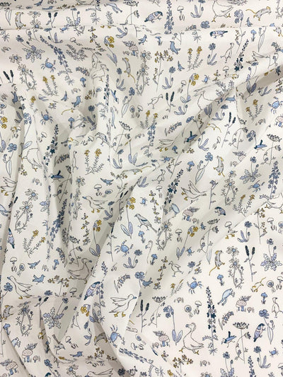 Duvet Set made with Liberty Fabric THEO BLUE - Coco & Wolf