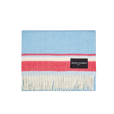 Bedtime Stories - 100% Merino Kids Blanket - Summer Sky - Heating & Plumbing London - 