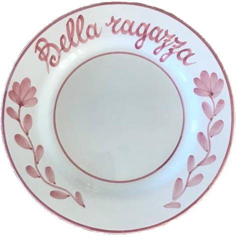 Lorafolk Bella Ragazza Plate 25cm