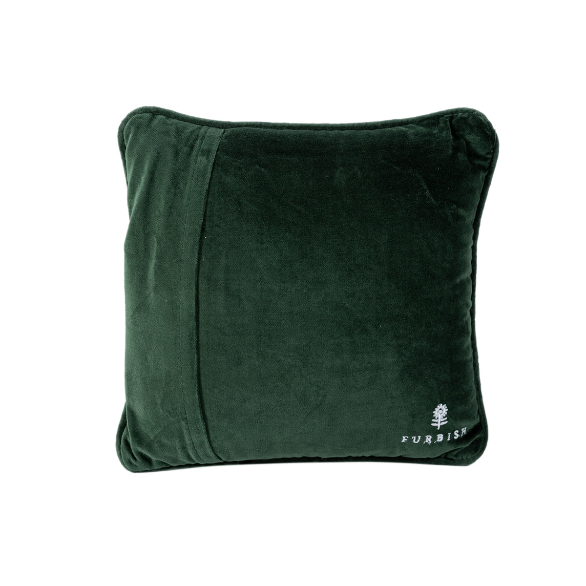 Be Naughty Needlepoint Pillow - Furbish Studio