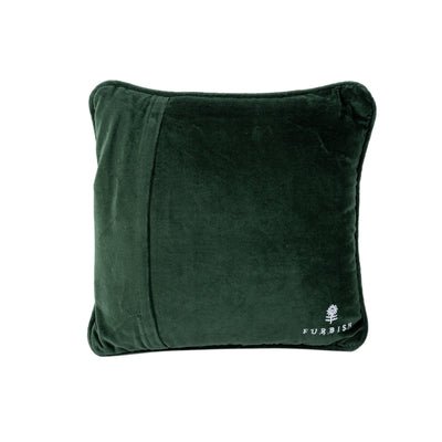Be Naughty Needlepoint Pillow - Furbish Studio