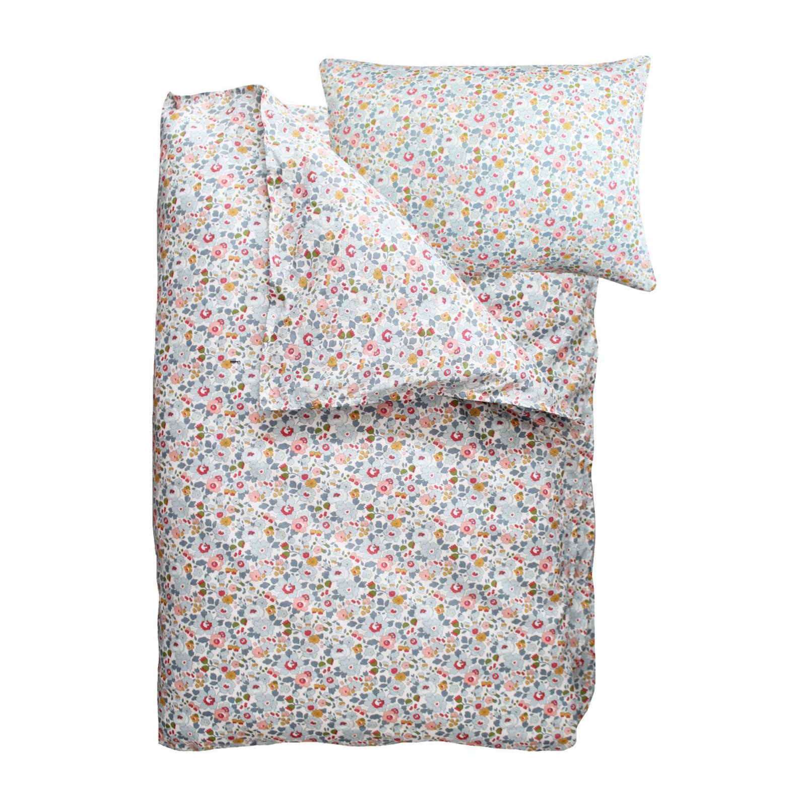Complete Bedding Set Made With Liberty Fabric Betsy Grey