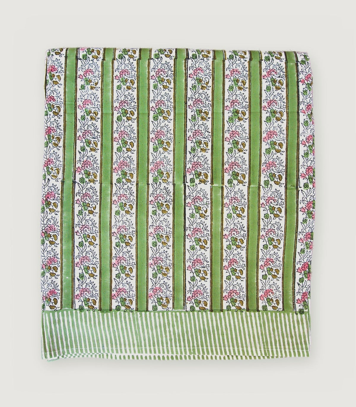 DM x Voi Collective Pink and Green Floral Tablecloth