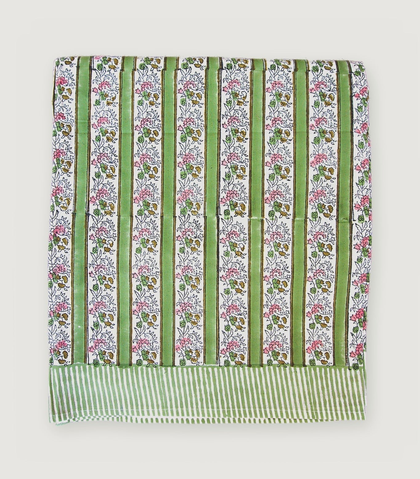 DM x Voi Collective Pink and Green Floral Tablecloth