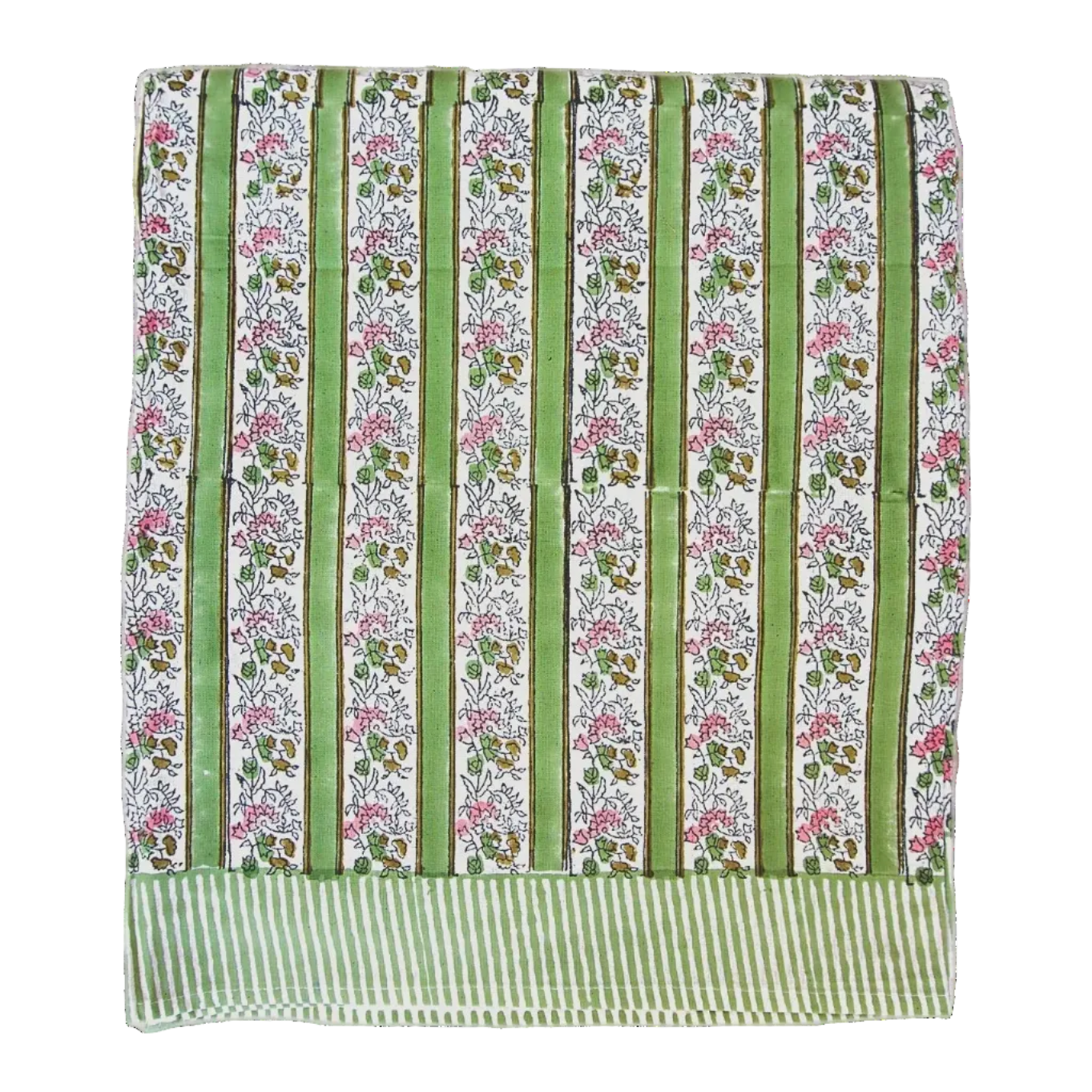DM x Voi Collective Pink and Green Floral Tablecloth