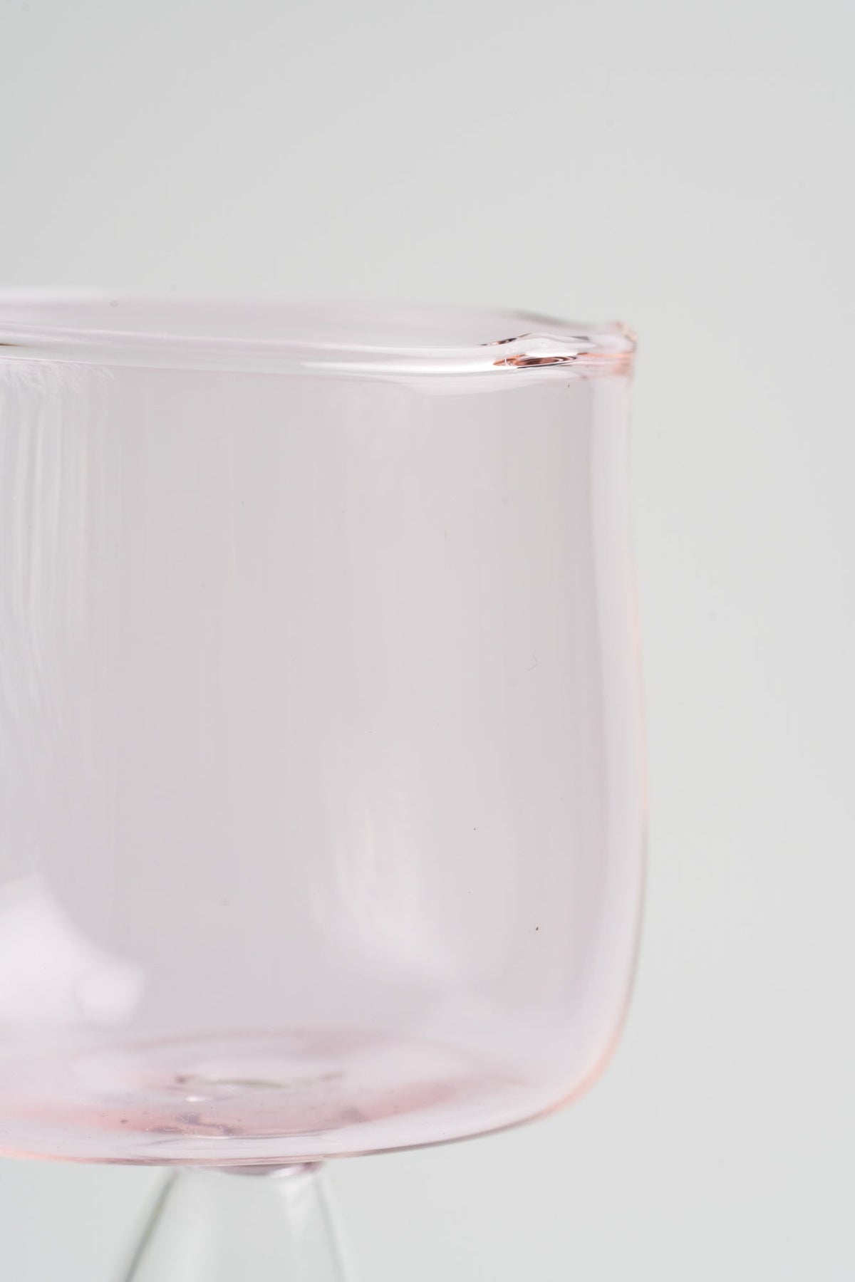 Bical Glass, Pink & Clear
