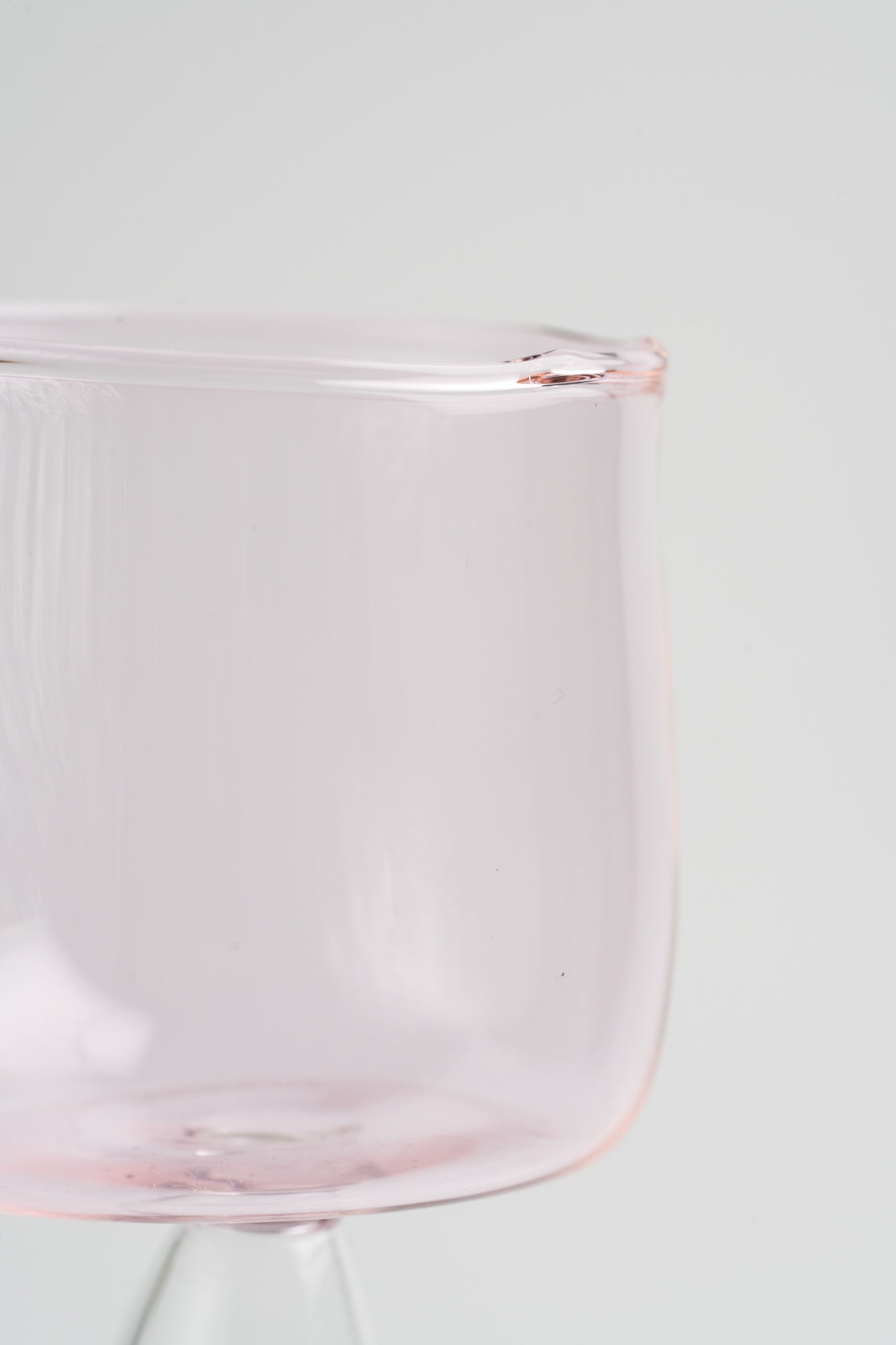 Bical Glass, Pink & Clear