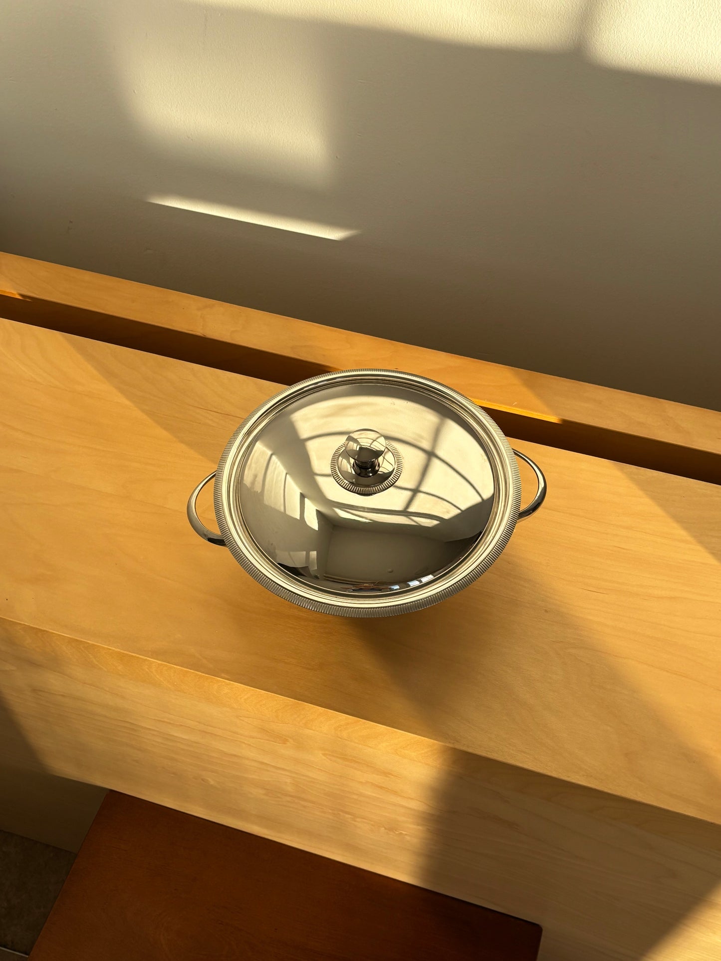 Stainless Steel Dish With Lid