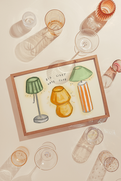 Big Light Hate Club Print