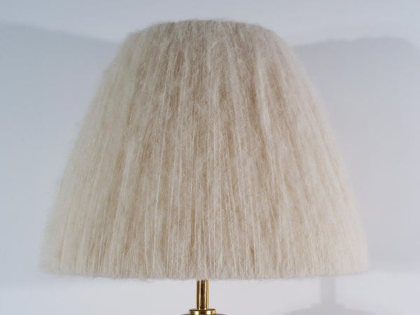 Big 'Opposée' Table Lamp - Satin Cream