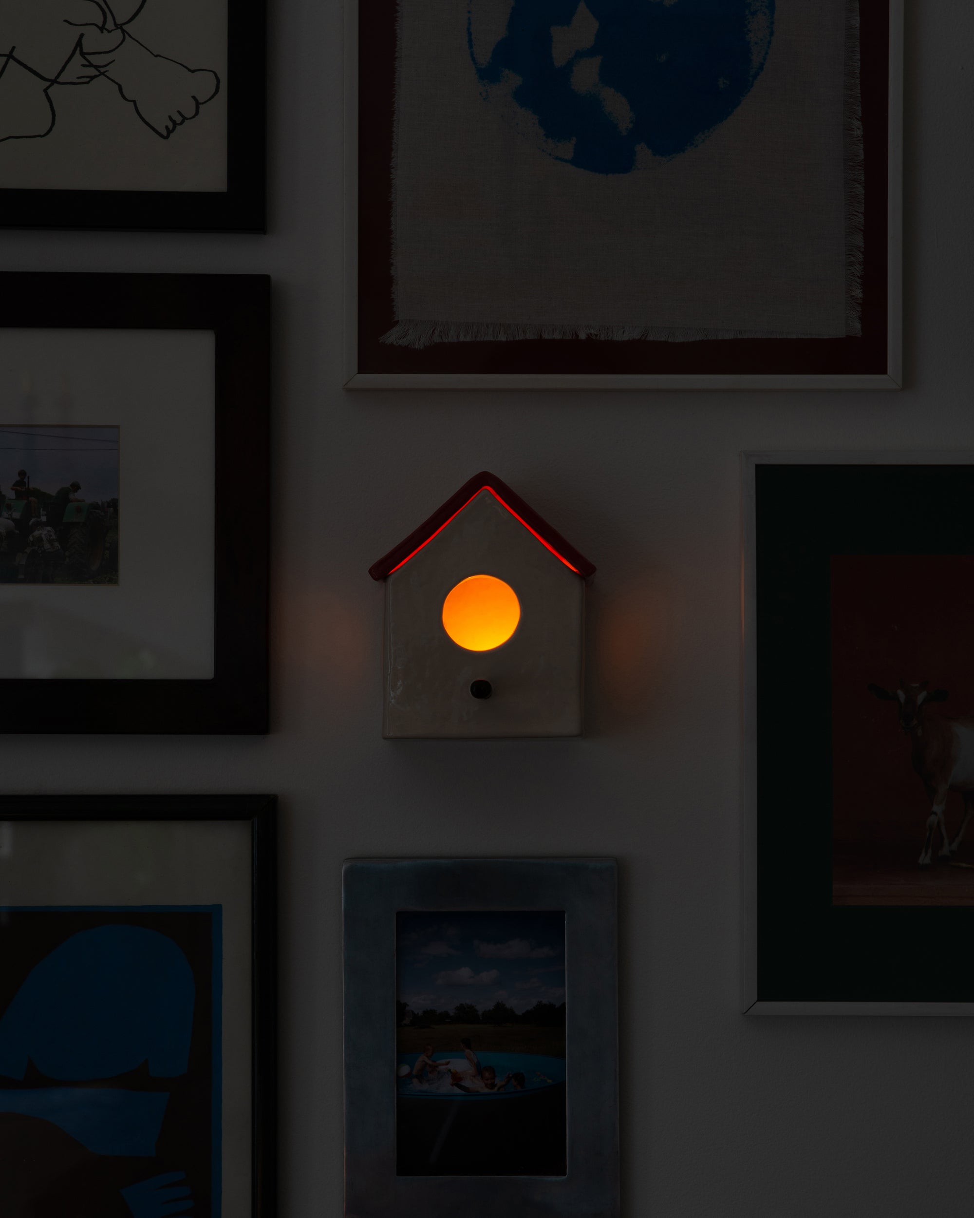 Birdhouse Candleholder