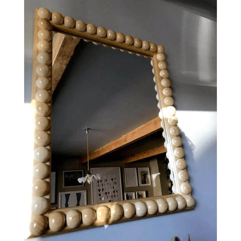 Over-Sized Bobbin Mirror