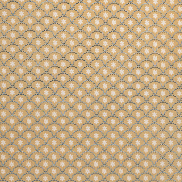 Daisy Scallops Wallpaper