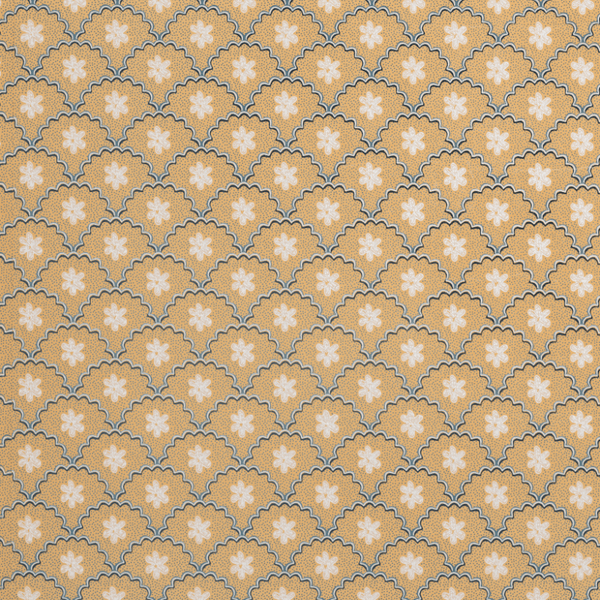 Daisy Scallops Wallpaper