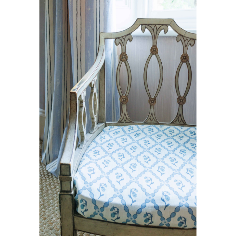 Wild Strawberry Trellis Fabric