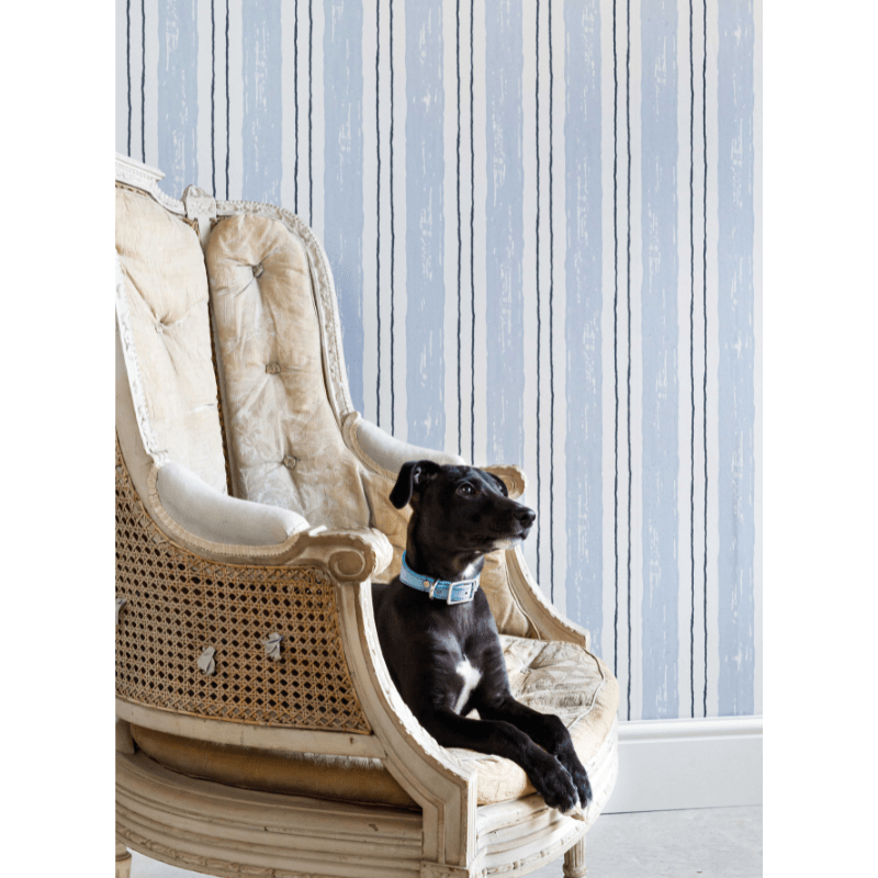 Painter's Stripe Wallpaper