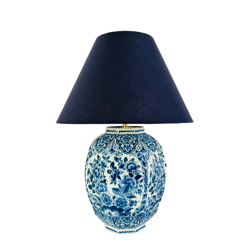Antique Delft Lamp