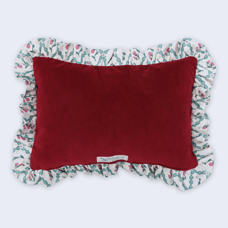 Strawberry Trellis Cushion
