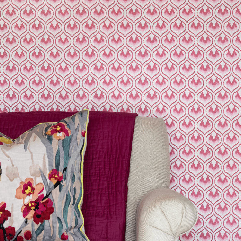 Ikat Heart Wallpaper